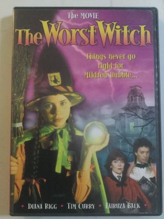 The Worst Witch (dvd,  2004) / Rare Movie With Tim Curry Fairuza Balk Diana Rigg