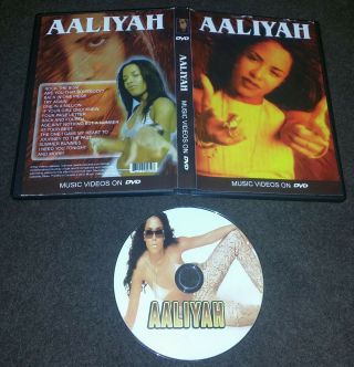 2002 Aaliyah Music Videos On Dvd Justin Timberlake Dmx Missy Elliott Jet Li Rare
