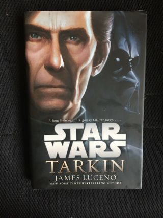 Rare Star Wars: Tarkin By James Luceno Hc/dj Stated 1st Edition/1st Printing