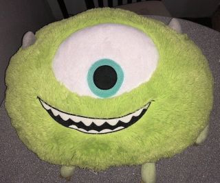 Rare Disney Pixar Pillow Pets Monsters Inc Mike Wazowski Stuffed Animal Plush