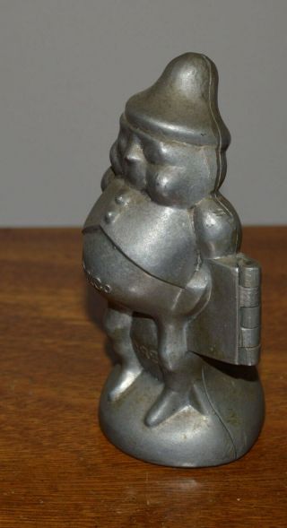 VINTAGE RARE ANTIQUE SCHALL PEWTER PALMER COX FIGURE ICE CREAM MOULD MOLD 389 3