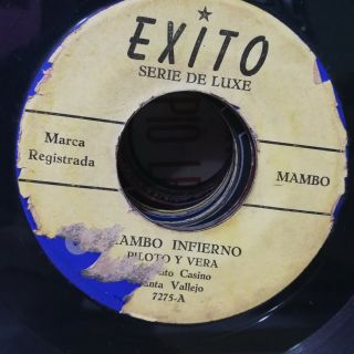 Conjunto Casino Vallejo Mambo Infierno Rare 373 Listen