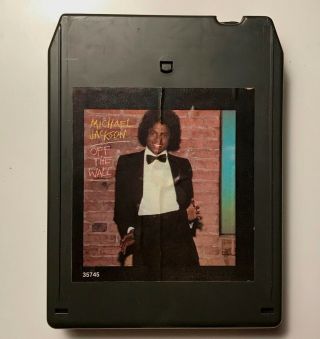 8 - Track Vtg 1979 Michael Jackson Album Off The Wall Tape Lp Rare Og Euc