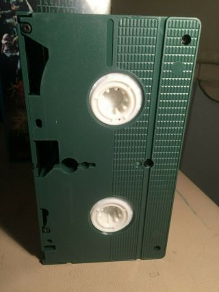 Teenage Mutant Ninja Turtles The Movie - VHS - green VHS cassette (rare) 6