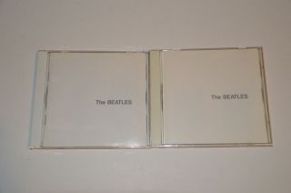 Rare Early Release 2 Cd Set: The Beatles White Album (1987,  Capitol) Like