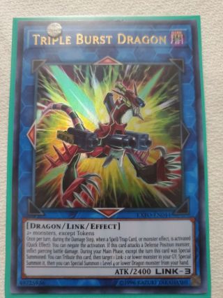 Yugioh Triple Burst Dragon Exfo - En044 Ultra Rare