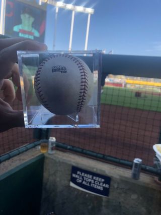 Very Rare Omaha Baseball From The Royals And Tigers 6/13/19 Game Rubbed
