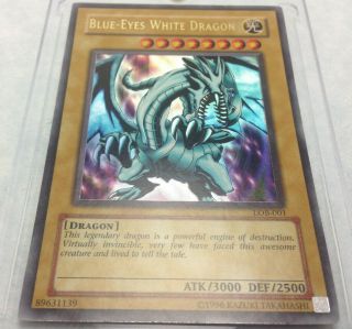 Yugioh Blue - Eyes White Dragon Lob - 001 Legend Of B.  Unlimited Ultra Rare S -