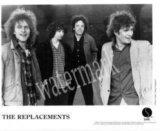 The Replacements 1987 Band Publicity Presskit Photo (8x10 Glossy),  Rare