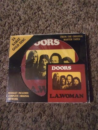 Doors – L.  A.  Woman - Dcc 24kt Gold Cd - Gzs - 1034 Rare