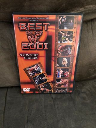 Best Of The Wwf 2001 Viewers Choice (dvd) Wwe Rare Canadian Release