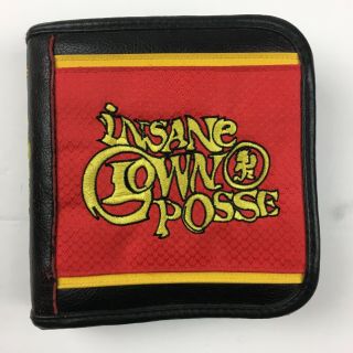 Insane Clown Posse Icp The Dark Carnival Cd Holder / Cd Case - Holds 24 Cds Rare