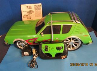 Rare Amc Gremlin F.  Function R/c Car 1:10 Scale 9.  6 Volt Battery Planet Toys