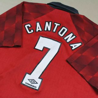 Manchester United 1996 1998 Home Shirt Rare Umbro Classic Cantona 7