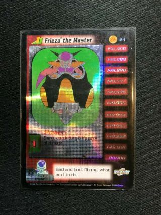 Frieza The Master,  Print 124 Saga Ultra Rare Dragon Ball Z Ccg Score