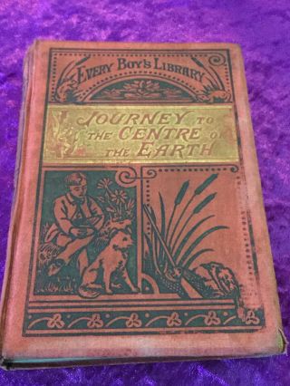 Jules Verne Journey To The Centre Of The Earth 1876 Very Rare