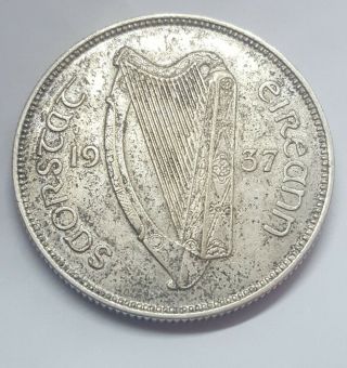 Rare 1937 Irish Silver Florin