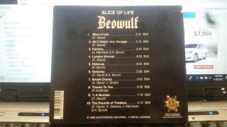 Beowulf ‎– Slice Of Life (2000) RARE Italian Press METAL LEGIONS 1980 CULT 2