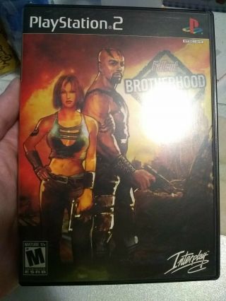 Fallout: Brotherhood Of Steel Ps2 (sony Playstation 2,  2004) Complete Rare
