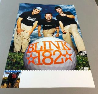 Blink 182 Self Titled Promo Poster 24x16 Rare 1998 Mca Records