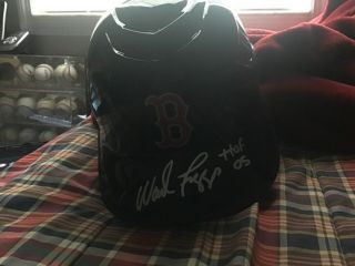 Wade Boggs Rare Signed Boston Red Sox Full Size Baseball Helmet Authentic