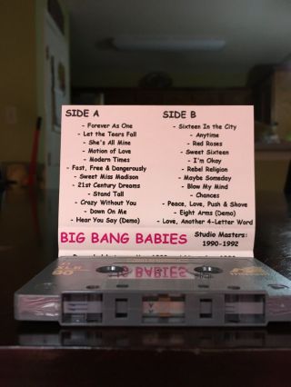 Big Bang Babies - Ultra Rare 24 Track Demo Tape 3