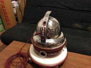 Vintage Rare Fairfax Fax - O - Matic Canister Vacuum Cleaner Cleaner Plus
