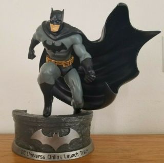 Ultra Rare Batman Statue - Dc Universe Online Launch Team Statue