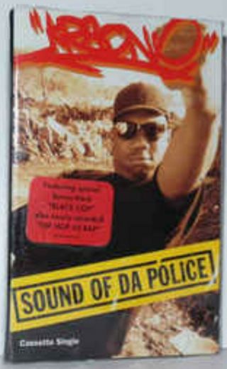 Krs - One - Sound Of Da Police Cassette Tape Single Og Us 1st Press Rare