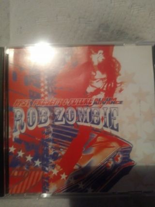 Rare Advanced Promo Rob Zombie Cd Past Present & Future White Zombie Heavy Metal