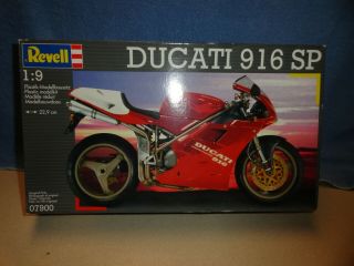 Revell 07900 1:9 Scale Ducati 916 Sp Rare Model This Is 2nd Model,  1st One