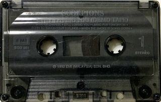 Scorpions Still Loving You Mega Rare Malaysia Demo Tape Cassette