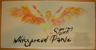 Widespread Panic Poster 2008 Spring Tour Signed/ 475 Rare