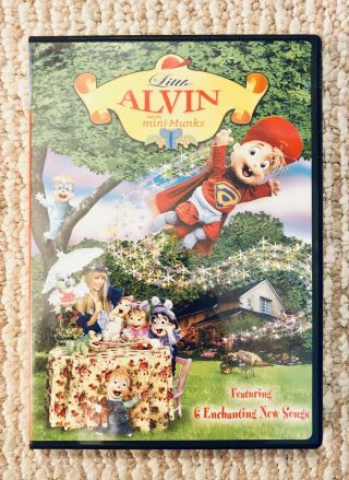 Little Alvin And The Mini - Munks Chipmunks Rare Oop Children 