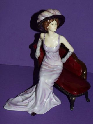 Coalport Bone China The Edwardian Ladies Figurine Rebecca Ltd Ed 250 Rare Faults