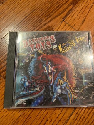 Dangerous Toys - Hellacious Acre Cd 1991 Rare Oop Metal Like