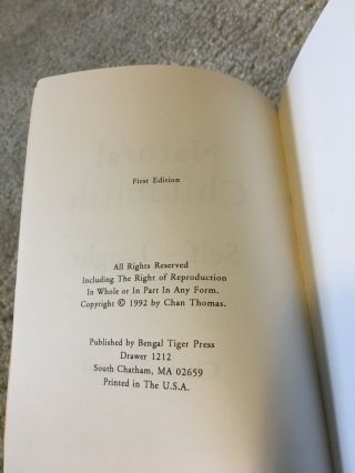 Rare book,  gov suppressed author,  Natural Childbirth Self - Taught by Chan Thomas. 3