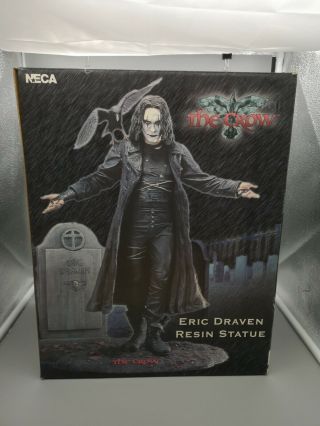 Eric Draven The Crow Neca Limited Edition Resin Statue 2004.  Rare N°665 On 1000