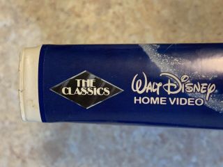 Walt Disney Cinderella VHS (1988) Black Diamond Classic Clamshell Case Rare 3