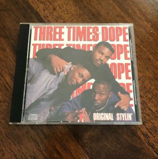 Three Times Dope Stylin Cd Rare Rap 1989 Arista Records Steady B Cool C