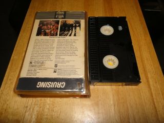 Cruising (VHS,  1980) Al Pacino CBS FOX - Rare Mystery Gay Interest Sleaze 2