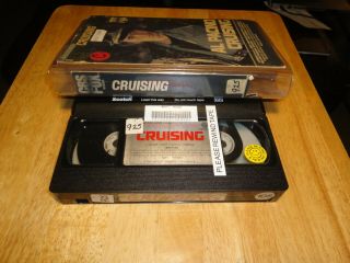 Cruising (VHS,  1980) Al Pacino CBS FOX - Rare Mystery Gay Interest Sleaze 3