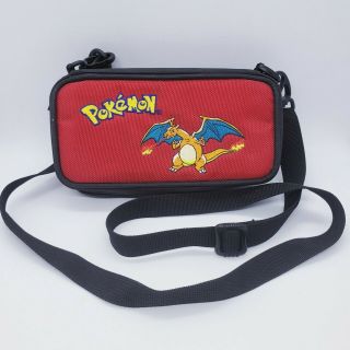 Nintendo Pokemon Game Boy Advance Ds 3ds Red Travel Bag Case Charizard Rare