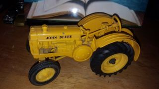 Ertl John Deere Yellow Industrial Tractor 1:16 Scale Rare