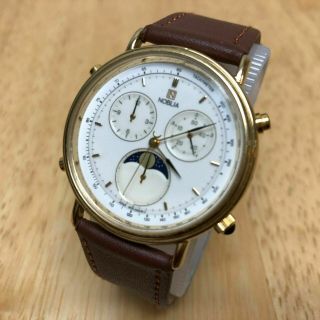 RARE NOBLIA MOONPHASE MEN WATCH JAPAN MADE BY CITIZEN 3