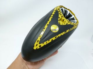Rare Joy Division Black Yellow Leopard Dye Rotor Hopper Loader W/ Feed Speed