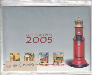 2005 Indian 50 Stamps Collector Pack.  Rare Pack