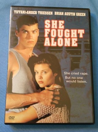 She Fought Alone - Rare Oop Dvd; 2004; Nbc Home Video; Rape Awareness