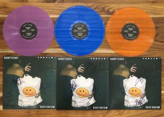 Daddy Issues 3 Colors Of Vinyl,  All Signed,  All,  Rare Gold And Blue Vinyl