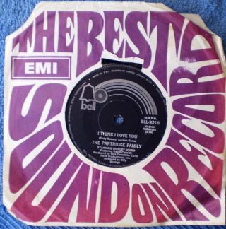 The Partridge Family - I Think I Love You/somebody Wants To Love You " Rare Oz " 45